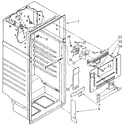 Whirlpool ET18JKXSF05 liner diagram