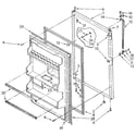 Whirlpool ET18JKXSF05 refrigerator door diagram