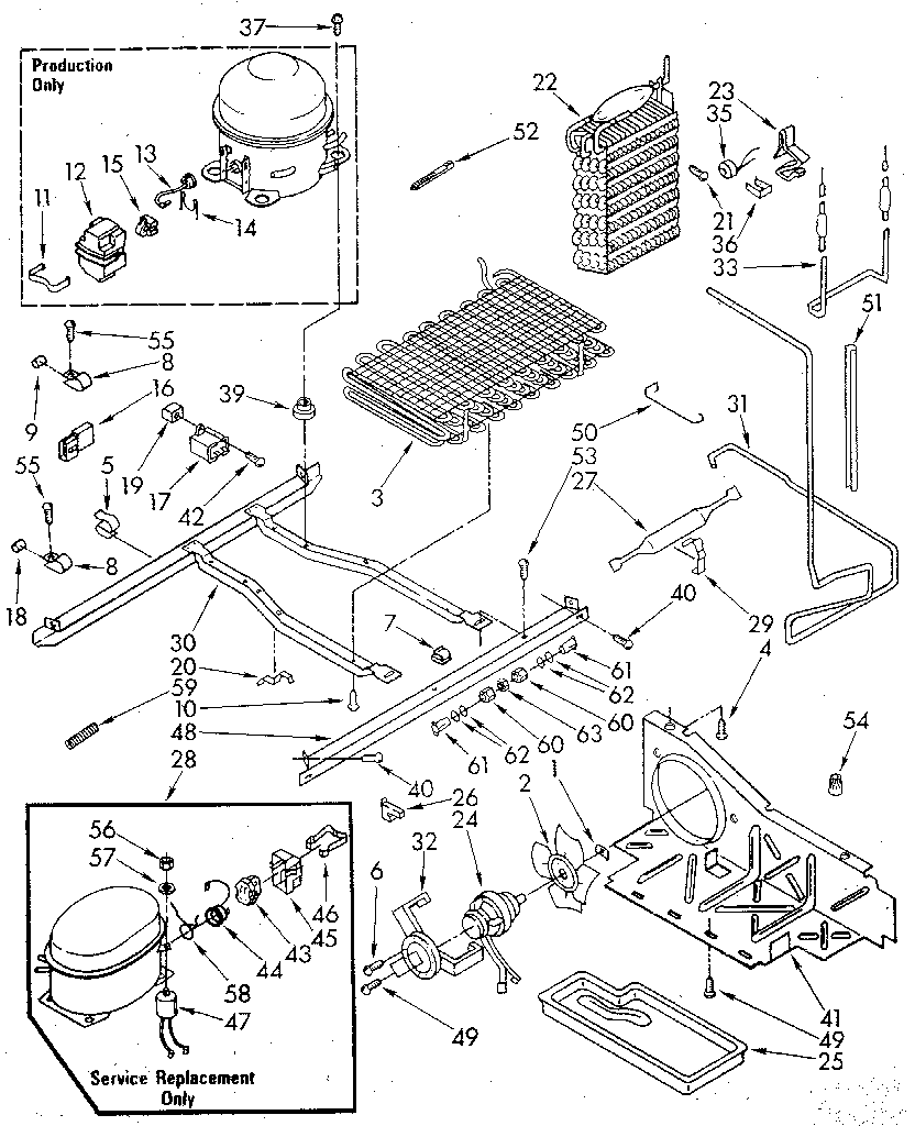 Whirlpool ED25DWXTG03 unit diagram