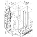 Whirlpool ED22DWXTW03 cabinet diagram