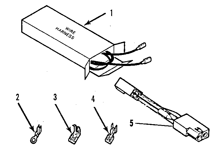 Kenmore 2784298893 wire harnesses diagram