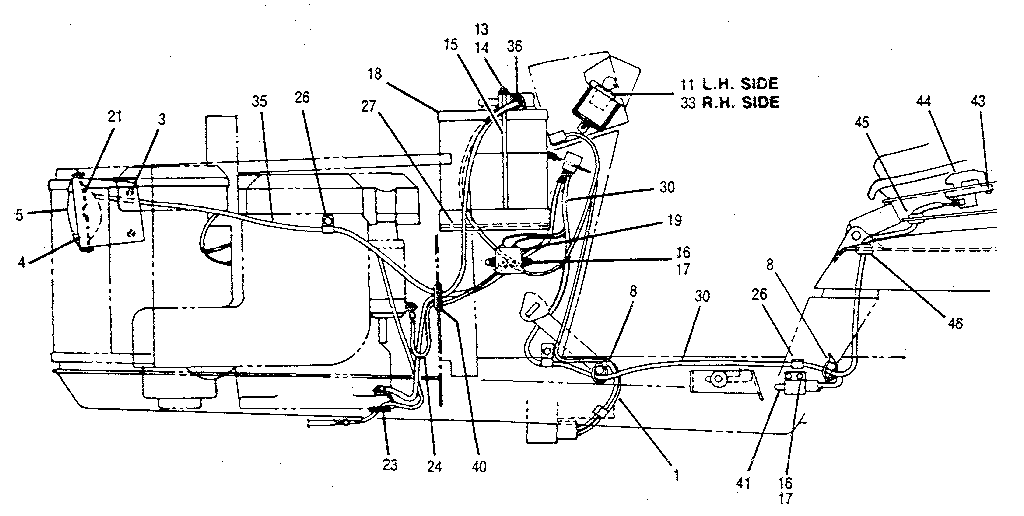 Troybilt 3214GR wiring diagram