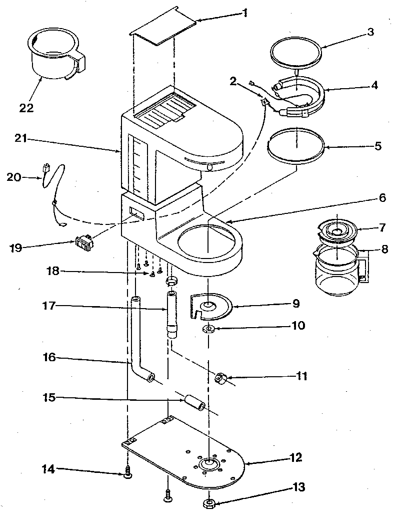 Kenmore 360671143 replacement parts diagram