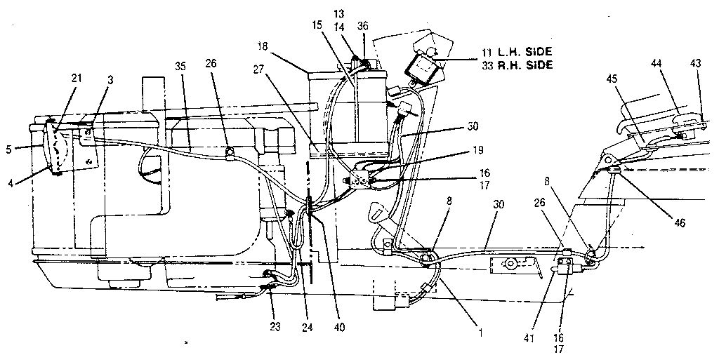 Troybilt 3312HR wiring diagram
