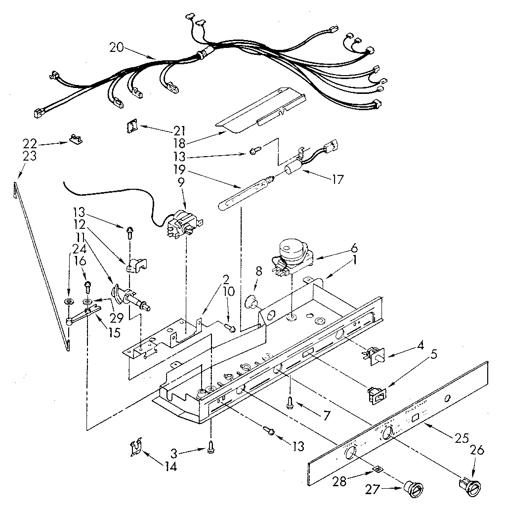 Whirlpool ED22DWXTN02 control diagram