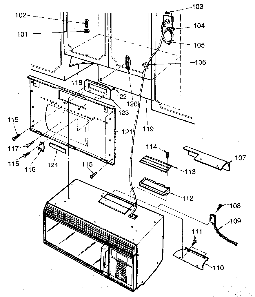 Kenmore 7218965380 installation diagram