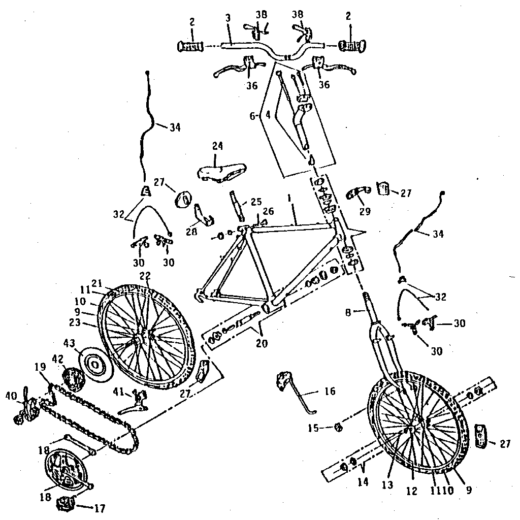 Sears 661474230 unit parts diagram