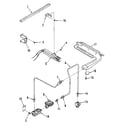 Kenmore 2783128891 burner section diagram
