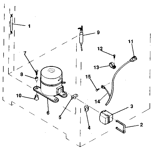 Kenmore 2538293611 unit diagram