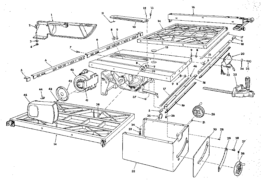 Craftsman 113298840 figure 1 diagram