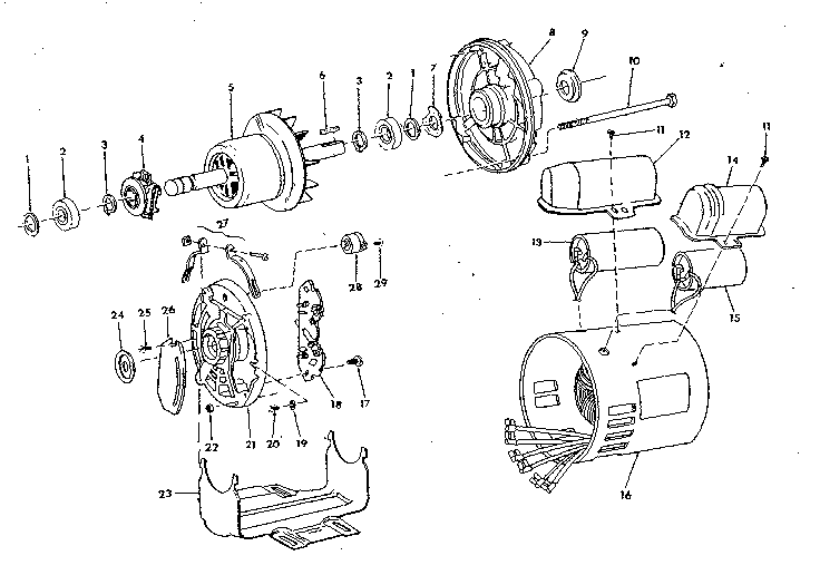 Craftsman 113298840 motor 818320 diagram