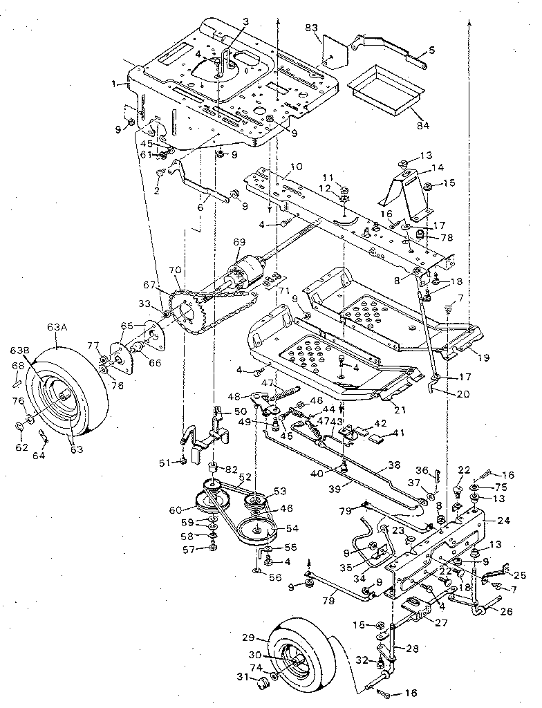 Craftsman 502256172 lower half diagram