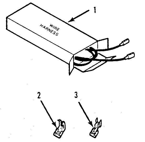 Kenmore 9114228893 wire harness and components diagram