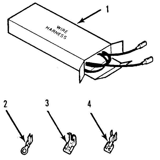 Kenmore 9114028893 wire harnesses and components diagram
