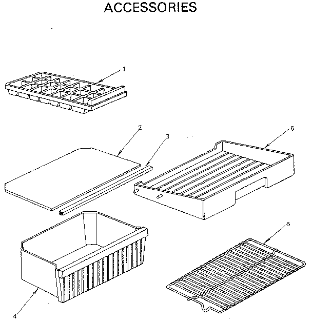 Kenmore 5649600490 accessory  parts diagram