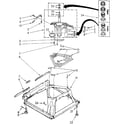 Whirlpool LA9800XTF0 machine base diagram