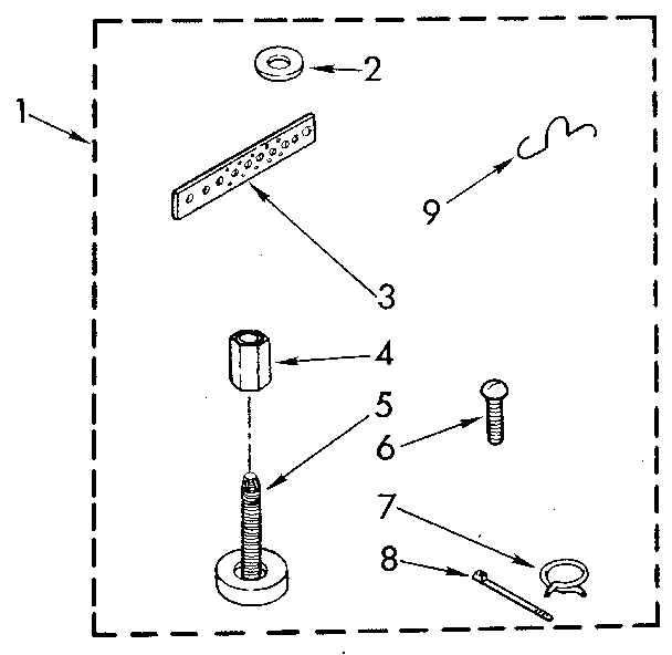 Whirlpool LA5500XTN0 miscellaneous diagram