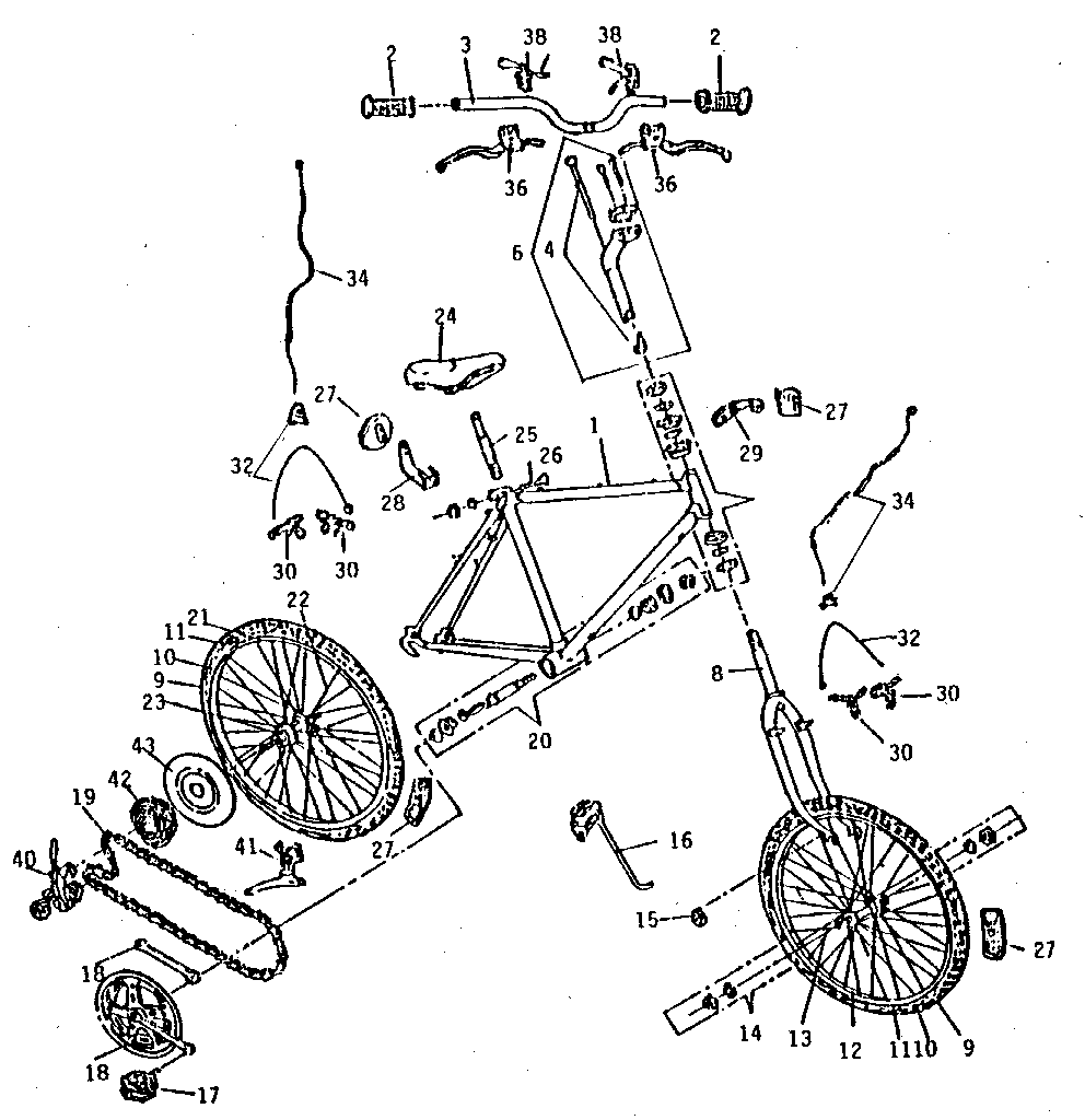 Sears 655474230 unit parts diagram