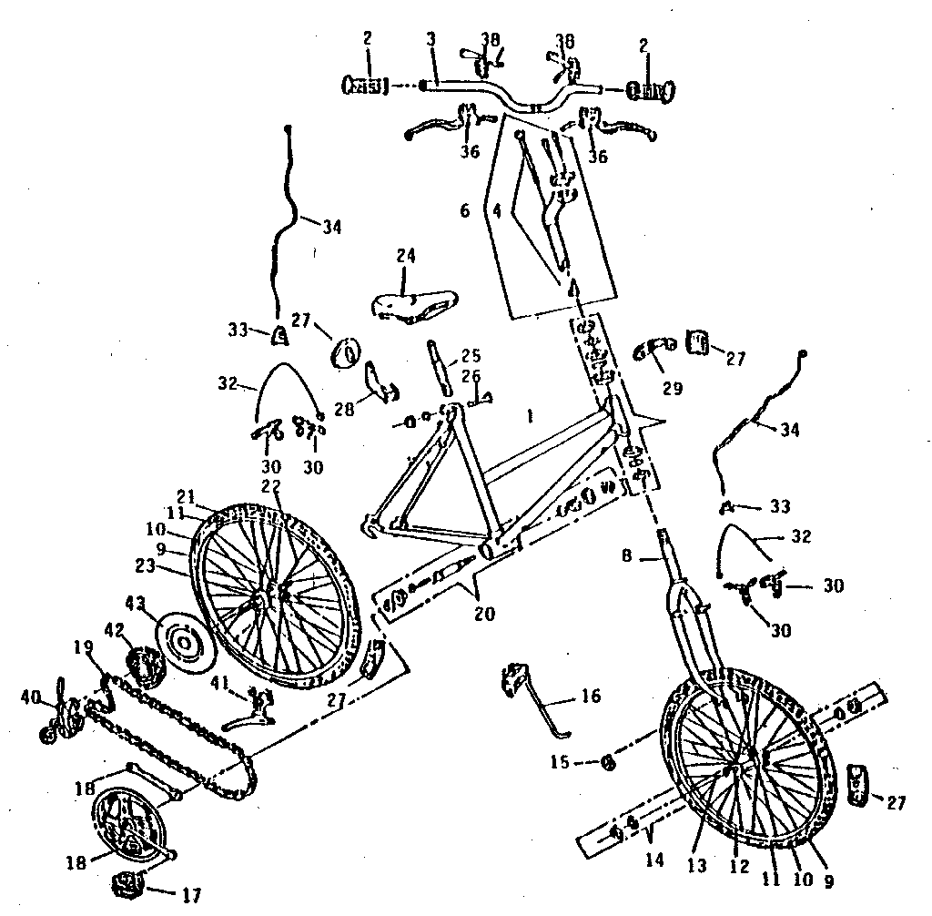 Sears 655474240 unit parts diagram