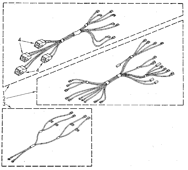 Whirlpool RF365BXVN0 wiring harness diagram