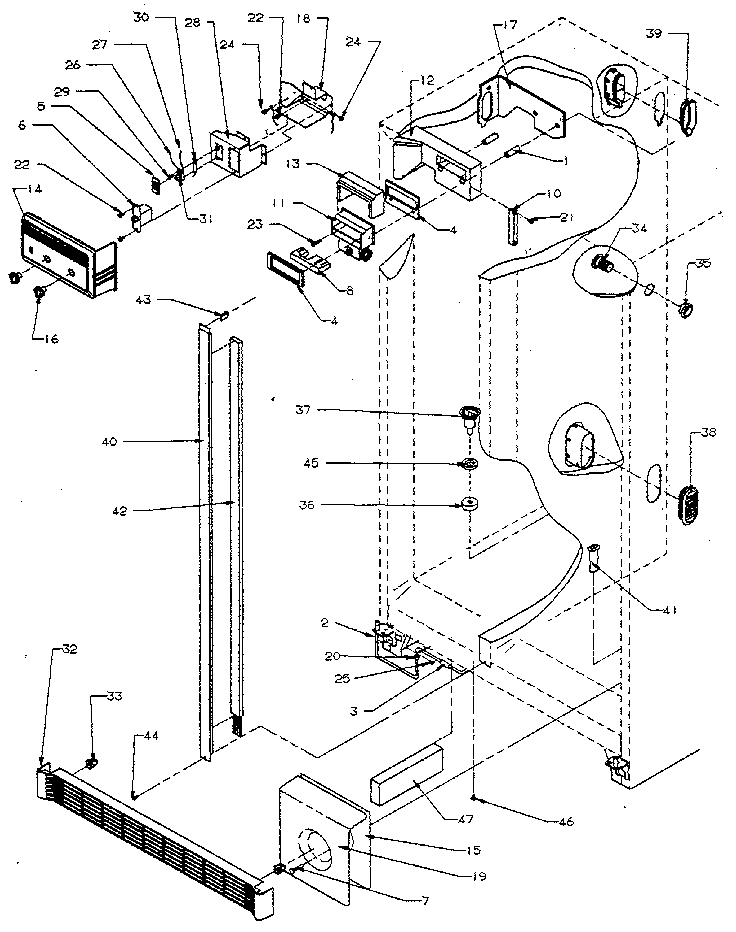 Kenmore 5969500880 control diagram