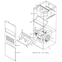 Kenmore 867761052 non-functional replacement parts diagram