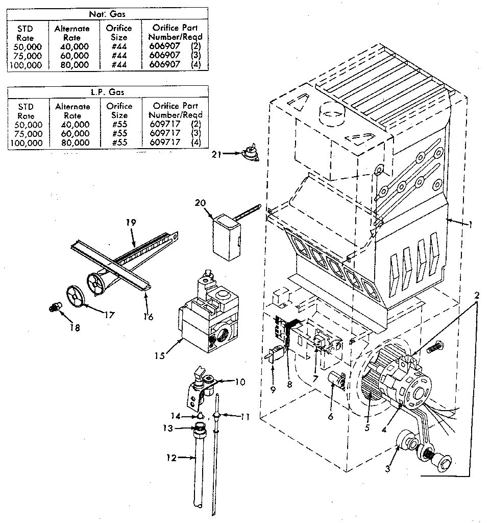 Kenmore 867761052 functional replacement parts/761252 diagram