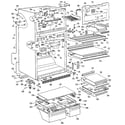 GE TBX24ZKFR cabinet diagram