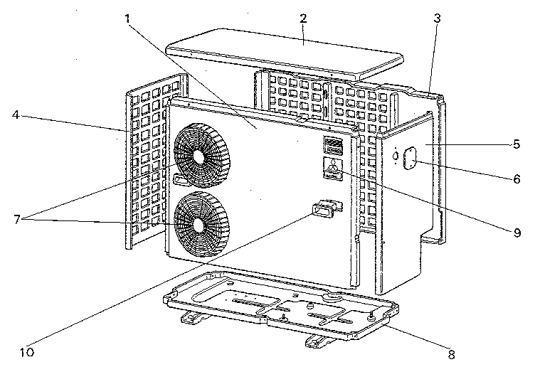 Mitsubishi PU-30G.US structural diagram