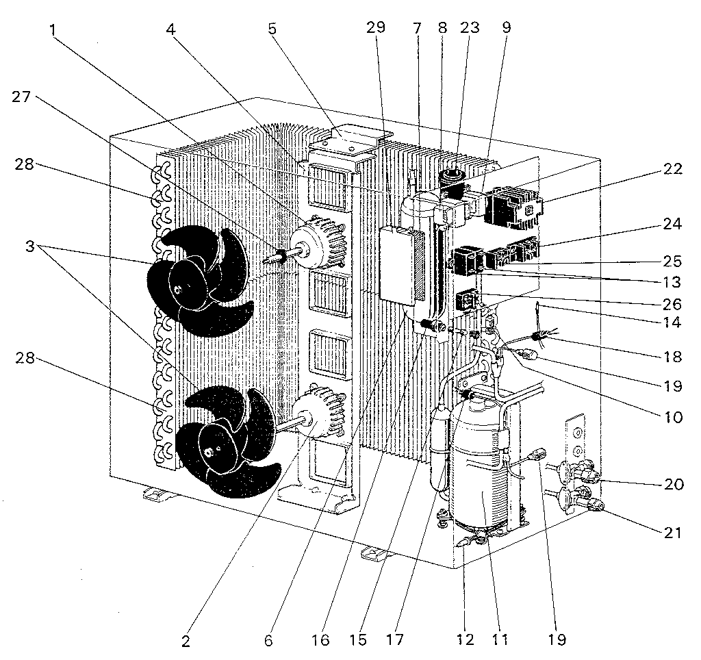 Mitsubishi PU-30G.US functional diagram