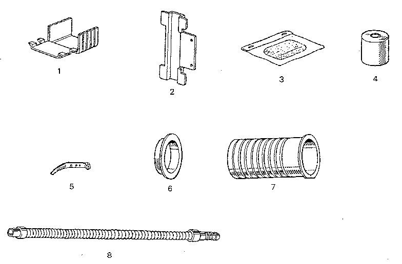 Mitsubishi MSH-09CW accessories diagram