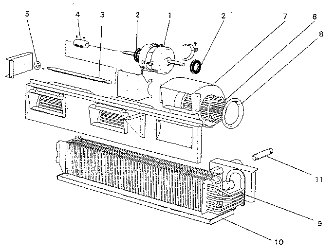 Mitsubishi PC-30AG.US pc-24ag.us fan diagram