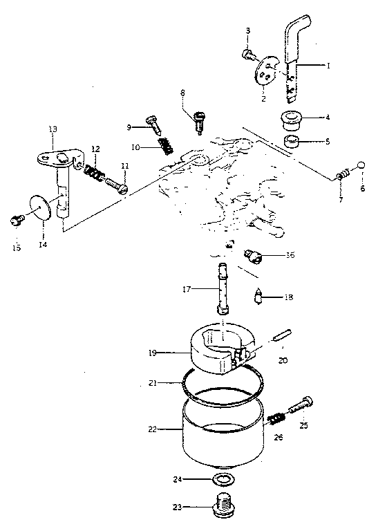 Generac 8834-0 carburetor diagram