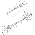 Murray 9-30502 differential peerless model no. 100-055a diagram