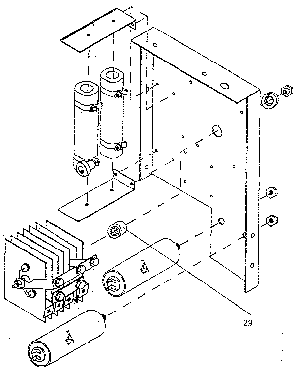 Harris SYSTEMS 60 rectifier mounting kit diagram
