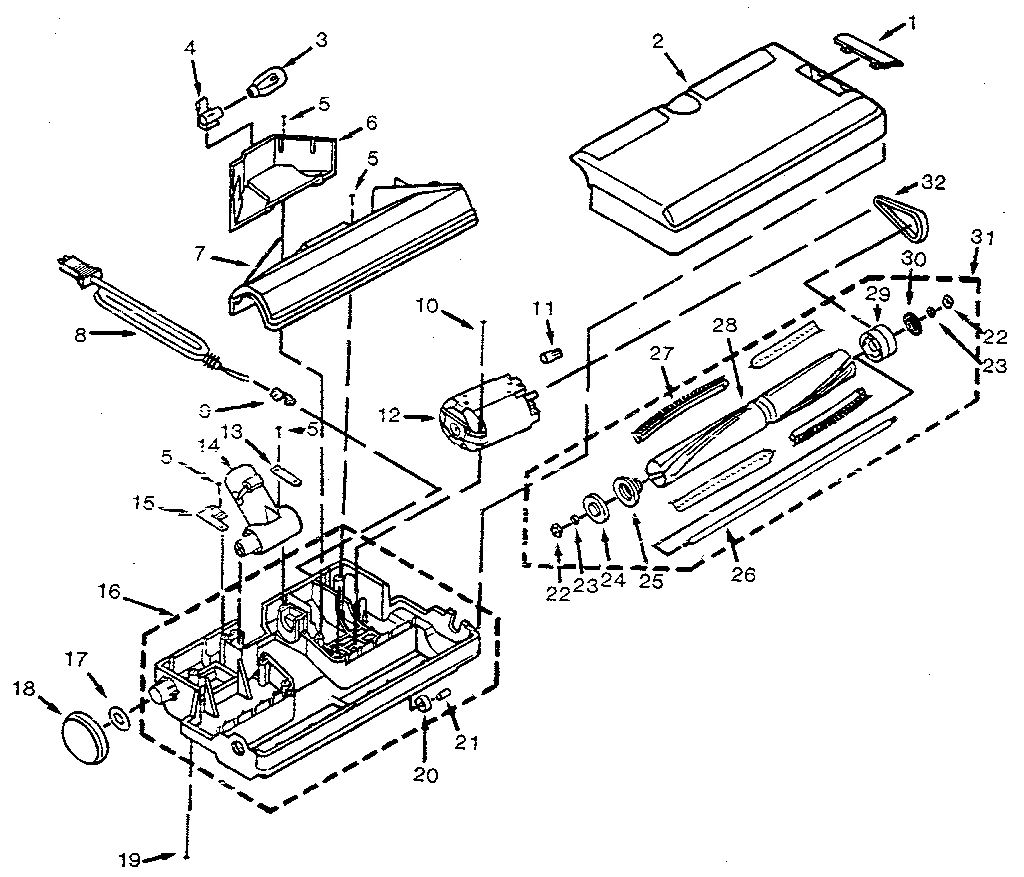 Eureka 8270A power-team diagram