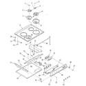 Kenmore 9114658813 main top section diagram