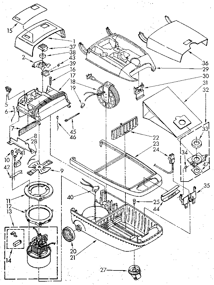 Kenmore 1162043080 base assembly diagram