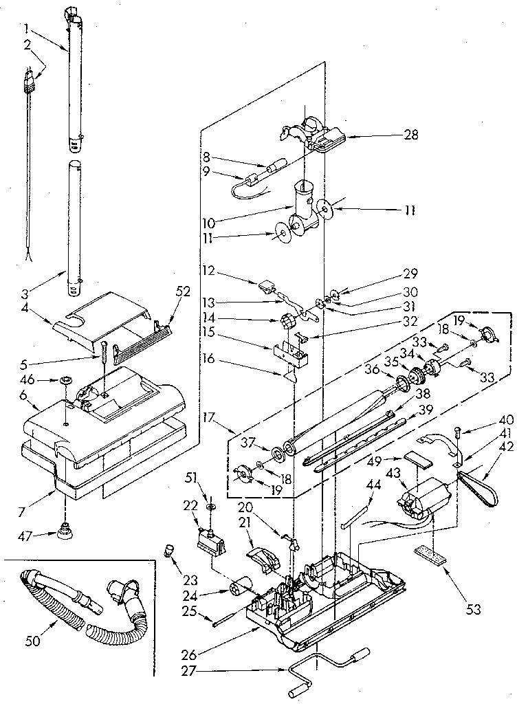 Kenmore 1165015080 power mate diagram