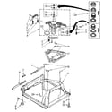 Kenmore 11082872620 machine base diagram