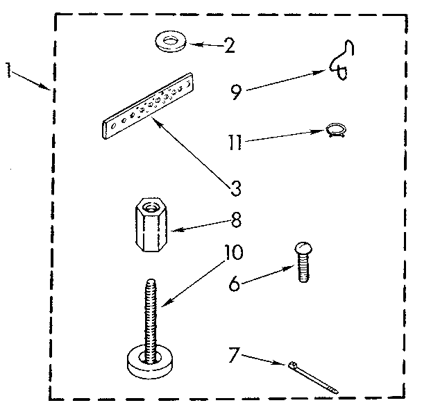 Kenmore 11082477630 miscellaneous diagram