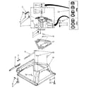 Kenmore 11082477330 machine base diagram