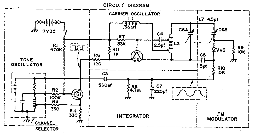 Craftsman 139655300 transmitter diagram