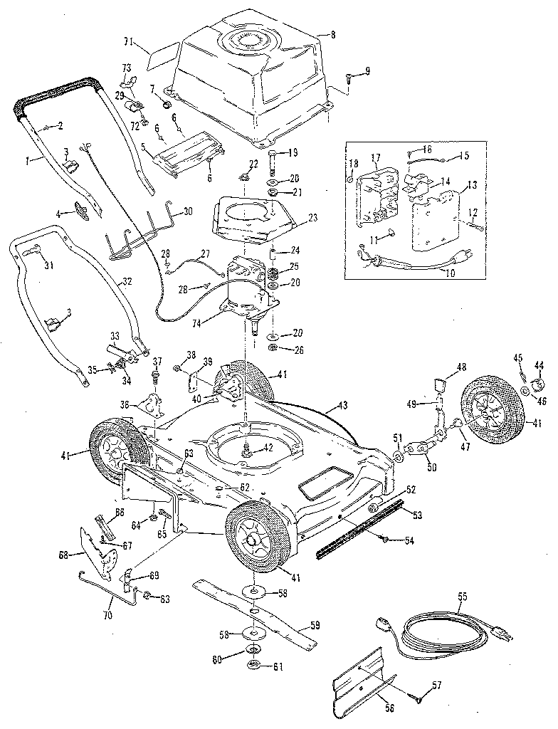 Craftsman 13191524 unit parts diagram