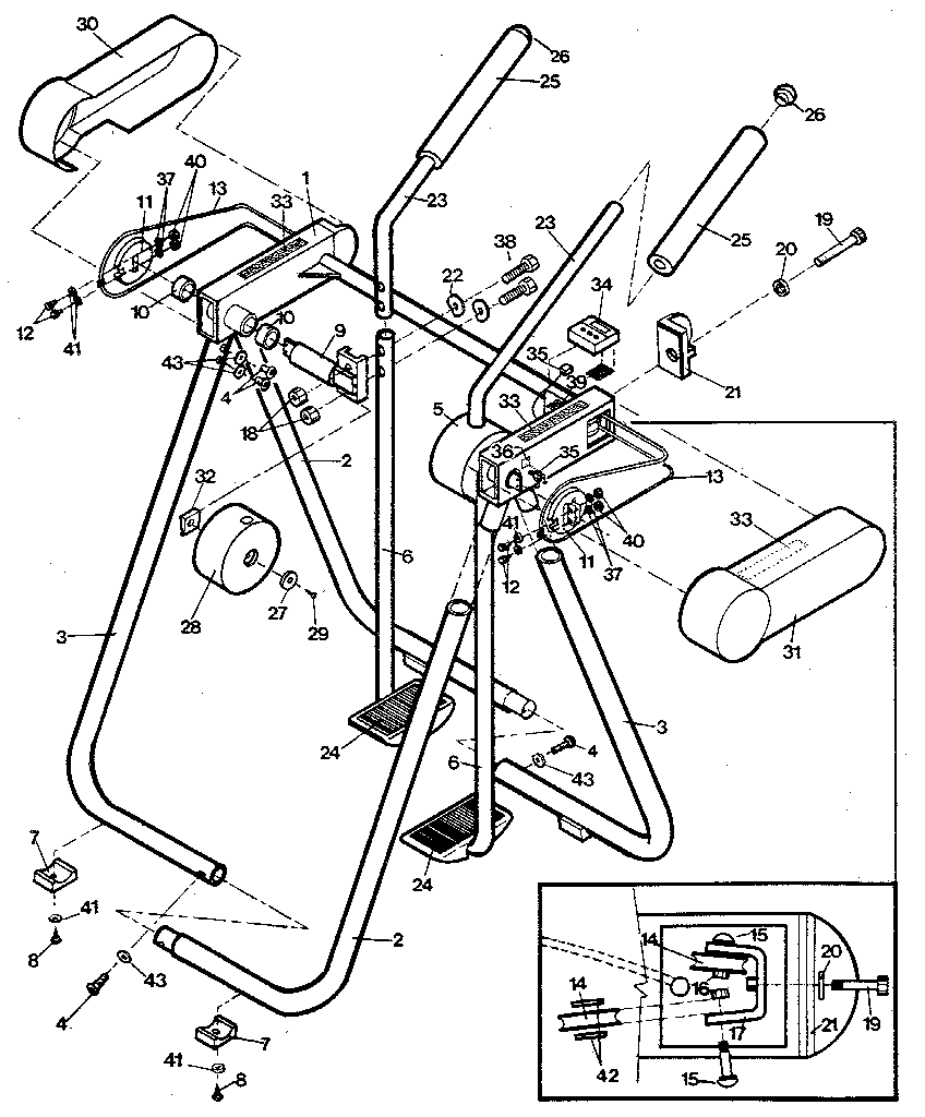 Proform 831288402 unit parts diagram