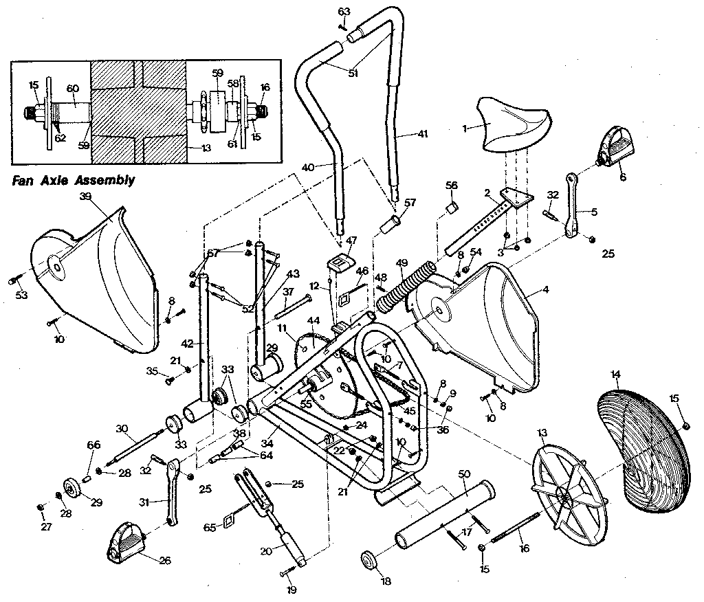 Lifestyler 831294091 replacement parts diagram