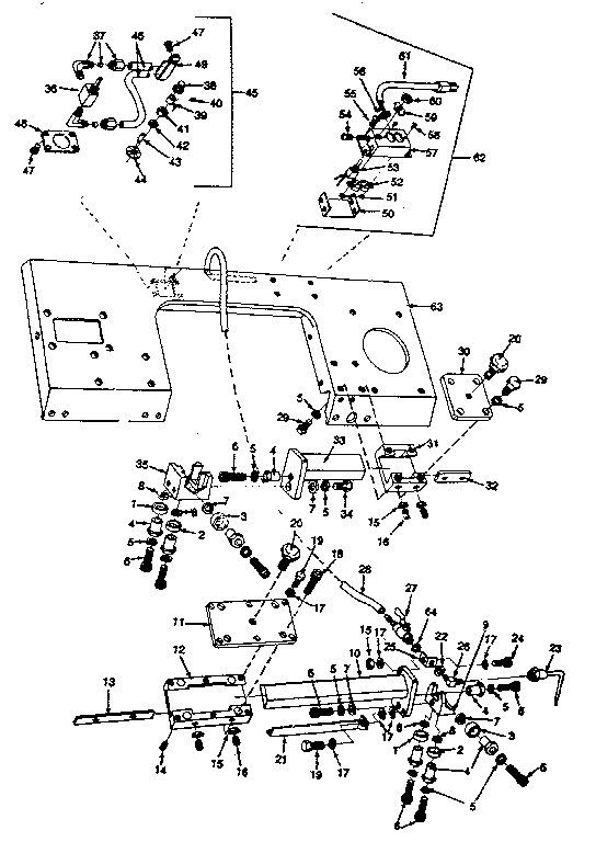 Craftsman 35121403 blade guides diagram