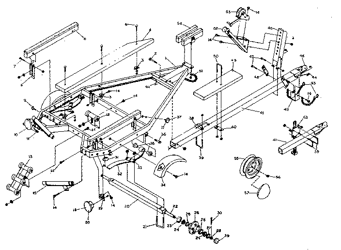 Sears 371619680 replacement parts diagram
