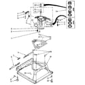Kenmore 11082403830 machine base diagram