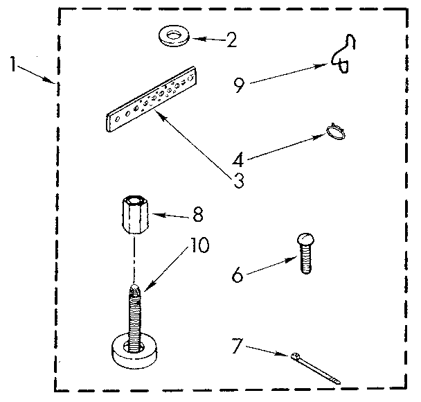 Kenmore 11082983110 miscellaneous diagram